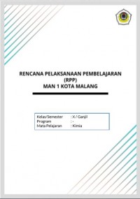 E-BOOK RPP Kimia X