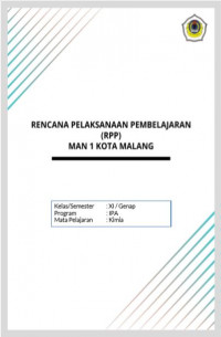 E-BOOK RPP Kimia XI