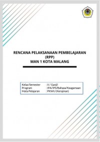 E-BOOK RPP PKWU X