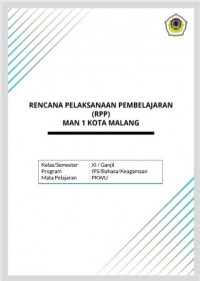 E-BOOK RPP PKWU XI Non MIPA